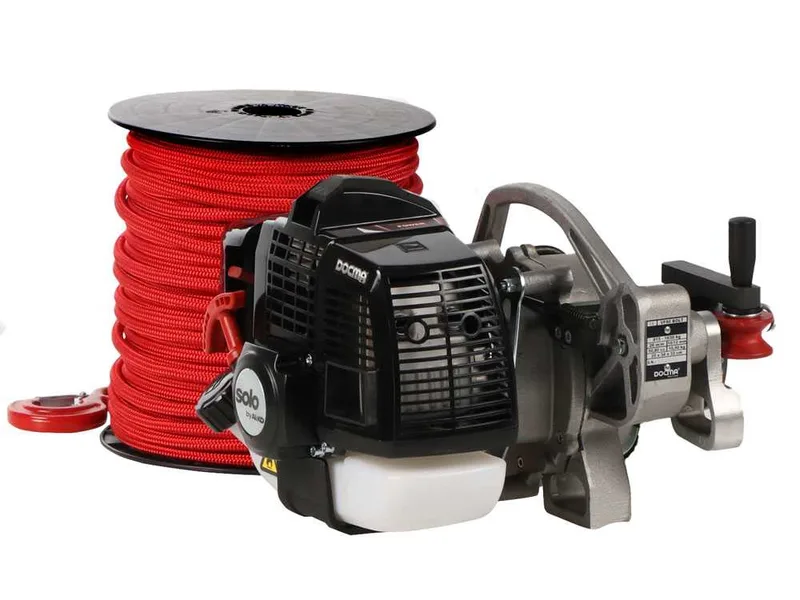 Docma VF80 BOLT - Treuil forestier moteur Solo HP50E-A - Équipement complet