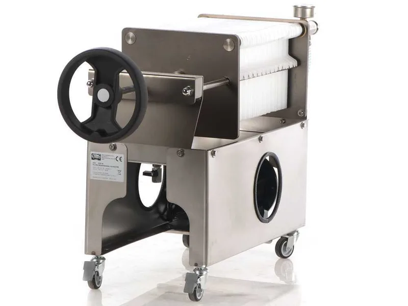 Grifo Professional Inox 30 - Filtre pour vin à plaques - Pompe œnologique pour filtrer le vin