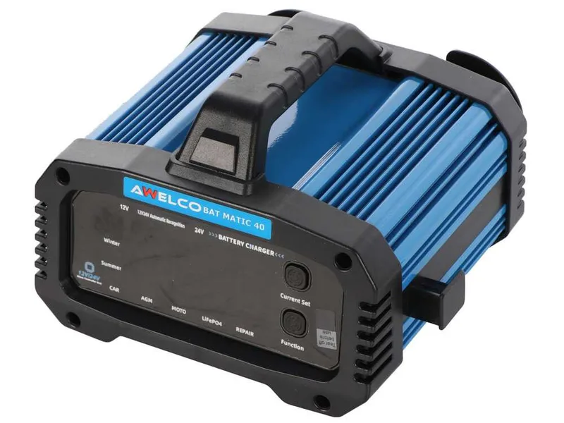 Awelco BAT MATIC 40 - Chargeur et mainteneur de charge - 12/24 V