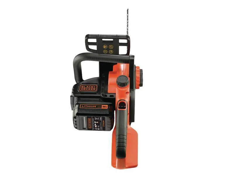 Black&Decker GKC3630L20-QW - Tronçonneuse à batterie au lithium 36V 2Ah - Guide de 30 cm