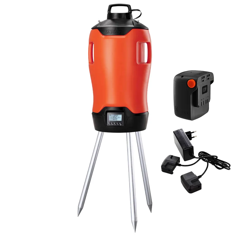 Stocker Geyser Evo 25L - Nébuliseur anti-moustiques de jardin à batterie - 21V 2,6 Ah