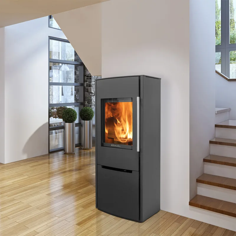 Wamsler Pylon 1G Poêle à bois Acier Noir