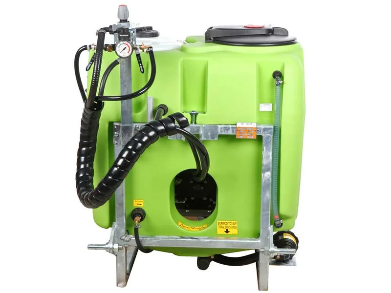 Seven Italy 200 - Atomiseur porté avec attache à tracteur pour pulvérisation - Capacité 200 L - Pompe APS 51