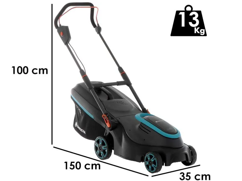 Gardena PowerMax 37/36V P4A - Tondeuse à gazon à batterie - 36V/4Ah - 37 cm