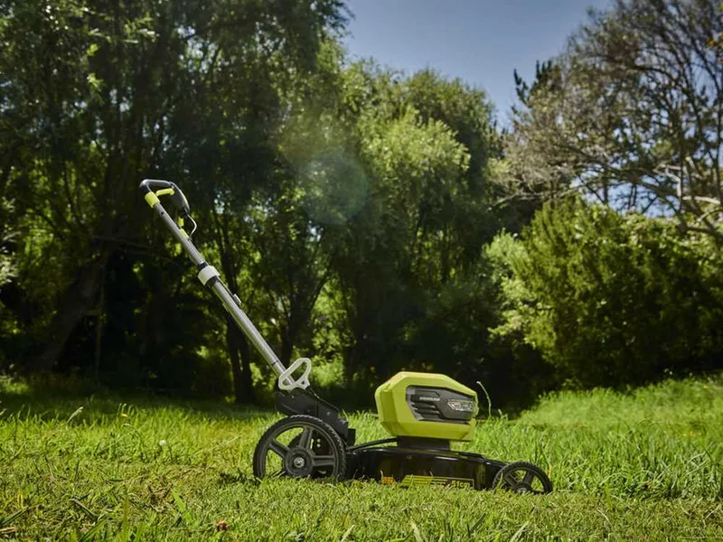 Tondeuse électrique à batterie ryobi RY36LMMX51A-140 seulement mulching - MAX power 36V - 4Ah - coupe de 51 cm