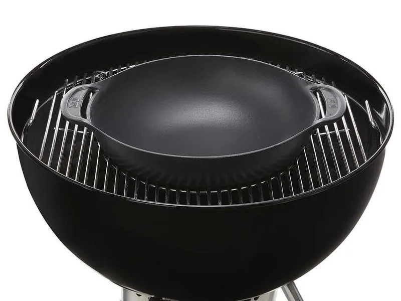 Wok avec panier de cuisson à la vapeur Weber Crafted