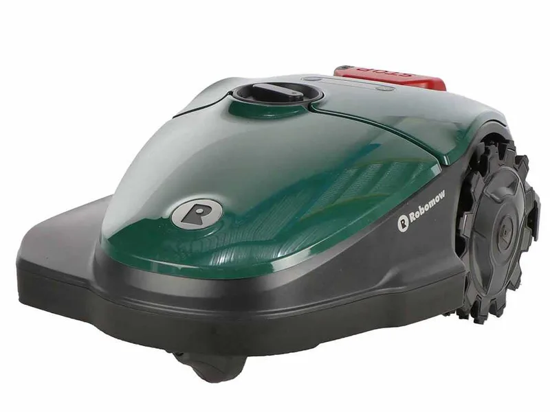 Robomow RKS 1500 - Robot tondeuse avec périmètre - Avec batterie au lithium 18,5V 4,9Ah