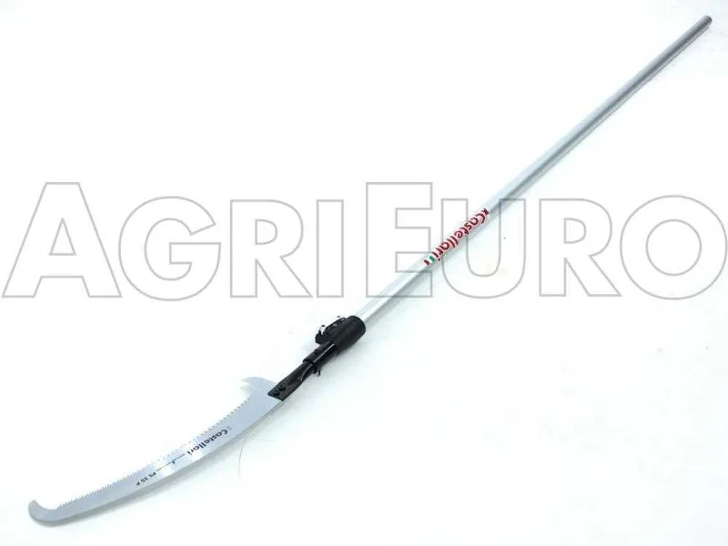 Scie de jardin sur perche télescopique en aluminium de 4 mètres - Castellari PS 35 PT