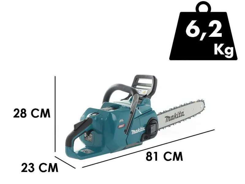 Makita UC016G - Tronçonneuse à batterie 40 V 4 Ah - Guide 40 cm
