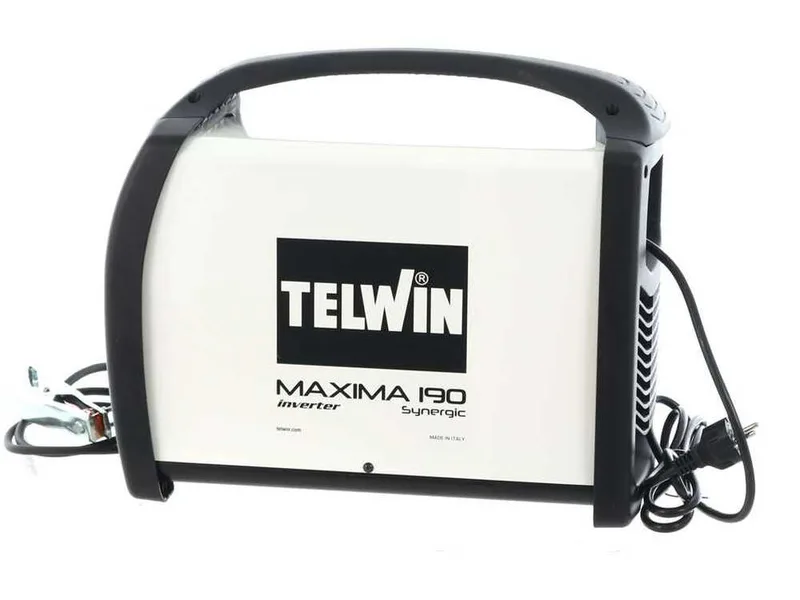 Poste à souder inverter à fil Telwin Maxima 190 Synergic - pour MIG-MAG/FLUX/BRAZING