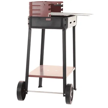 Mille Flavia c/r 45 - Barbecue à charbon en fer artisanal - 45,5x29,5 cm