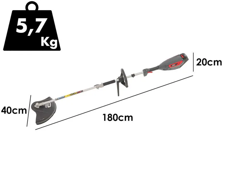 Ama Freemow 98702 - Débroussailleuse multifonction à batterie - 40 V 2,5 Ah