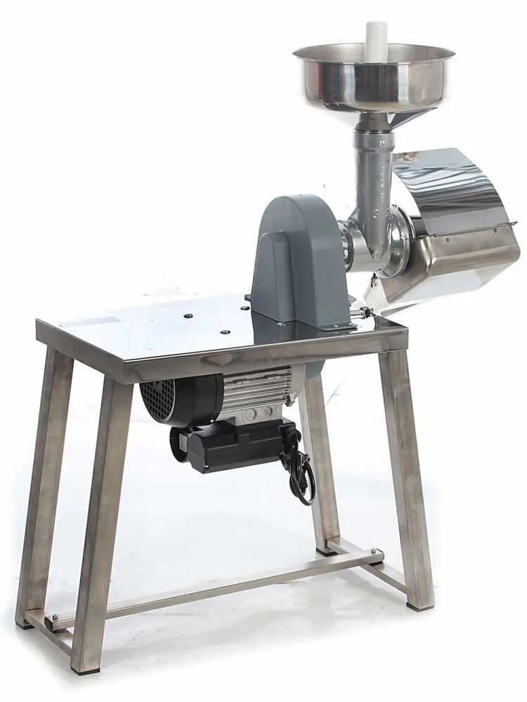 Épépineuse avec table AE-SM5 - 1 CV INOX avec moteur électrique - 600 W - 1Hp