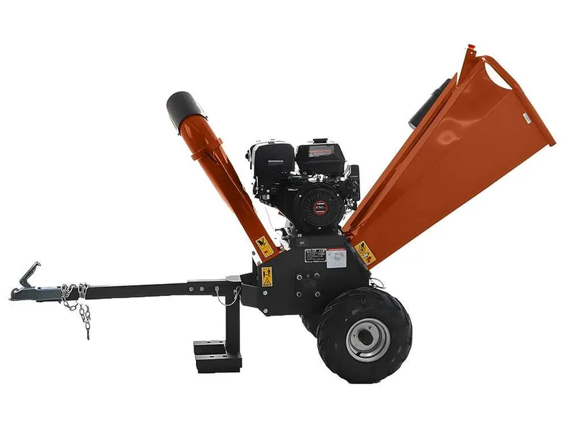 Wortex Drake D420/120L-E - Broyeur de branches thermqiues - Moteur Loncin G420F avec démarrage électrique