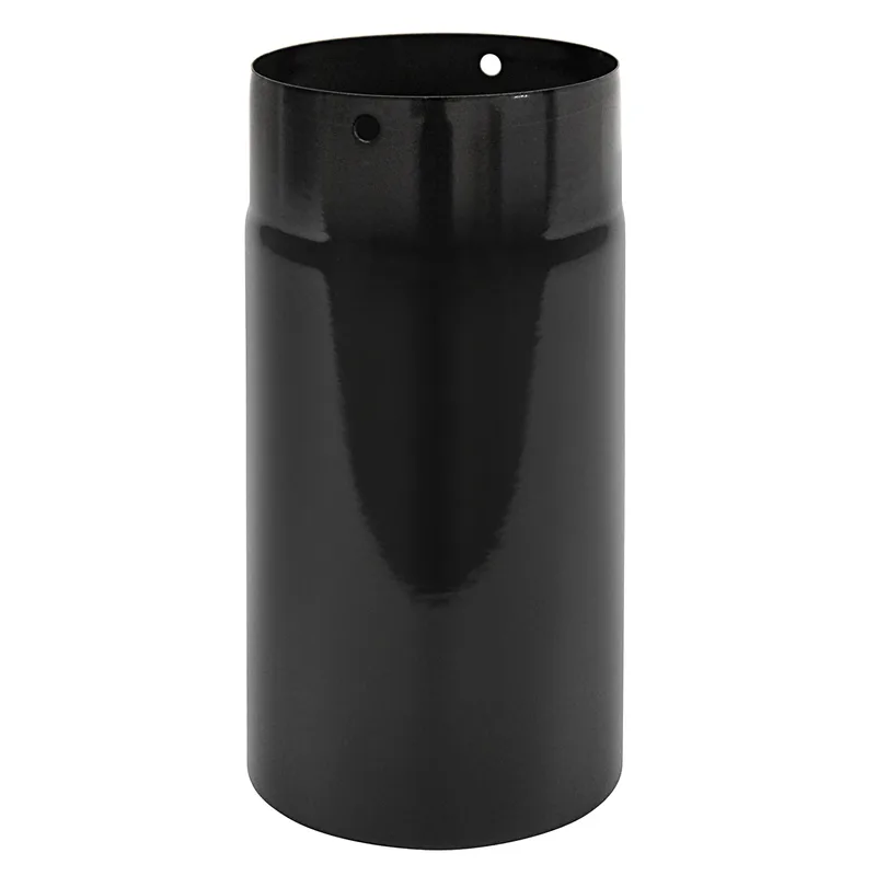 Tuyau de fumée / Tuyau de poêle émaillé 150mm - 250mm Noir