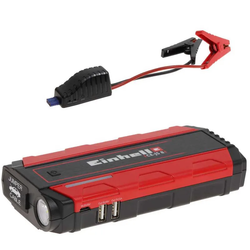 Einhell CE-JS 8 - Démarreur portable multifonction - démarreur de 12V - batterie externe