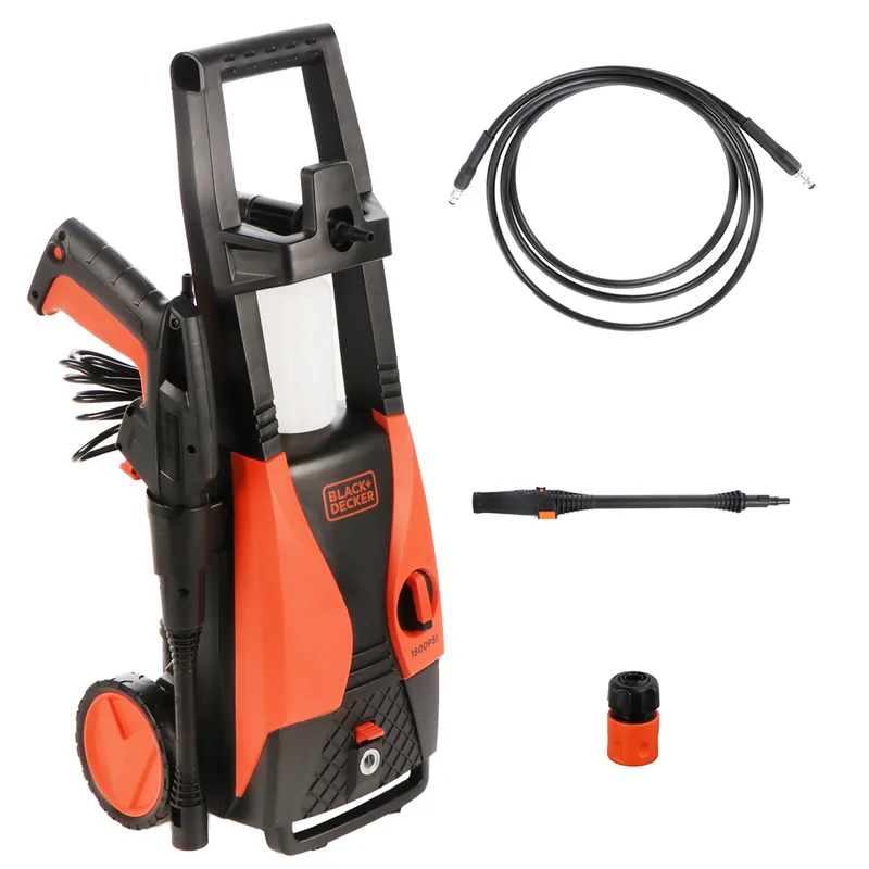 Black & Decker PW1450TDL-QS - Nettoyeur haute pression à eau froide - 105 bar - 426 l/h