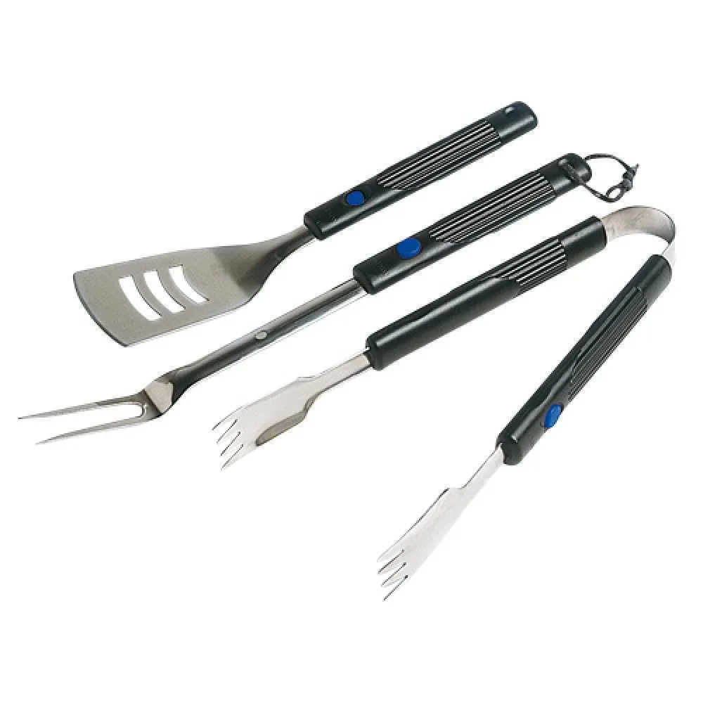 Set ustensiles barbecue extensibles en bakélite