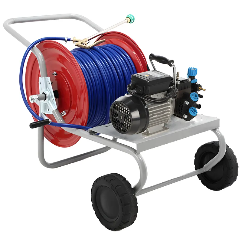 Kit Motopompe électrique de pulvérisation avec chariot - Bertolini Pumps STRIP DE71