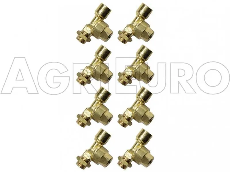 Kit 8 pièces - Valves anti-gouttes pour jets de pulvérisation - Raccord 3/8 MG - 3/8 GF