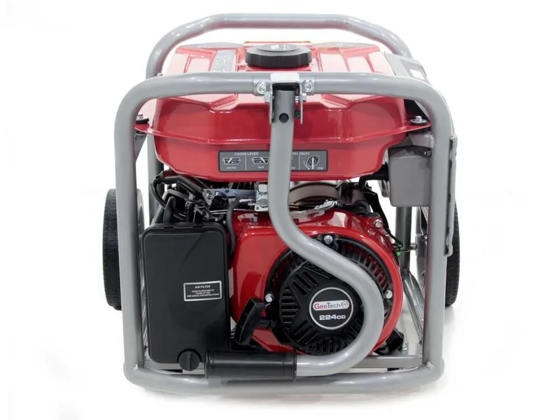 GeoTech Pro GGP 4000 - Groupe électrogène sur chariot avec AVR 3.6 kW - Continue 3.2 kw Monophasé