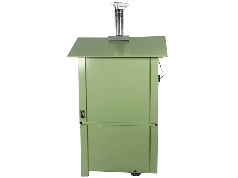 Clementi Smart - Four à bois pour pizza d'extérieur - 80 x 45 cm - Vert