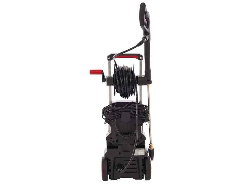 GeoTech Blasty 180 - Nettoyeur haute pression avec lance professionnelle + Kit patio et déboucheur - 180 bar - 450 l/h