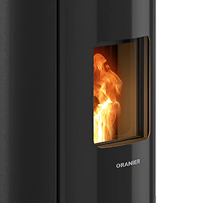 Oranier Sando 60 poêle à granulés acier noir