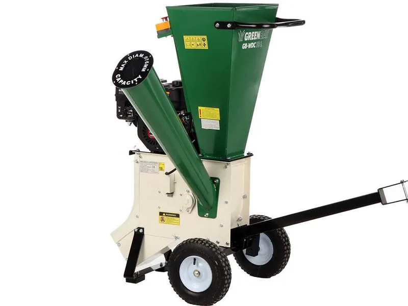 GreenBay GB-WDC 75 L - Broyeur thermique - Moteur à essence Loncin 7 CV