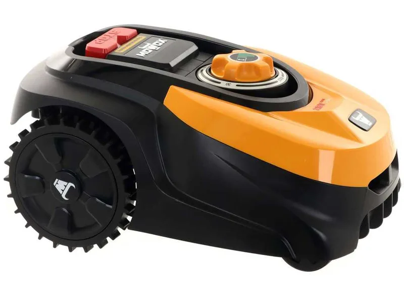 Mowox RM 800 Li BT - Robot tondeuse - Tondeuse avec fil périphérique - batterie au lithium 28V 2.5 Ah