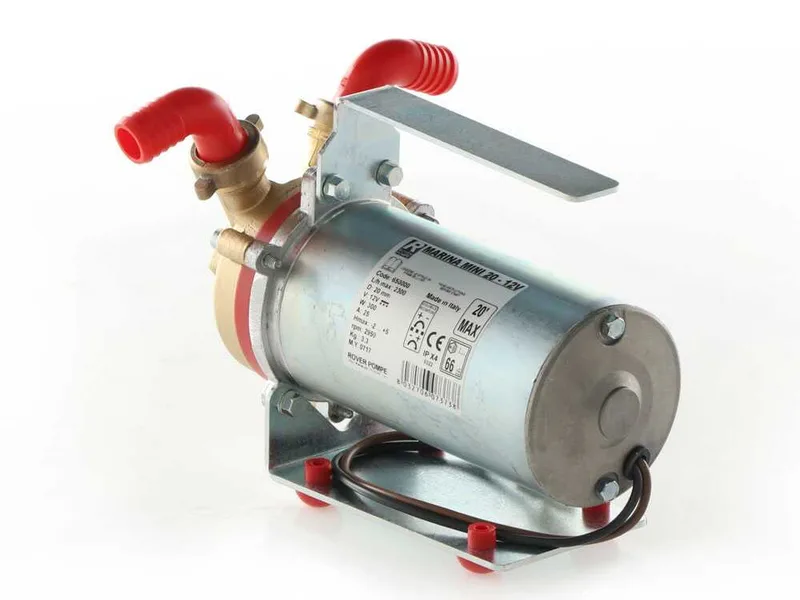 Rover Marina Mini 20 - Pompe de transfert électrique en bronze - 12 V