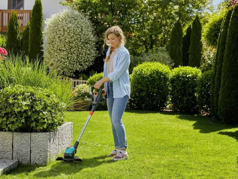 Gardena EasyCut 23/18V P4A - Coupe-bordure à batterie - 18V 2Ah