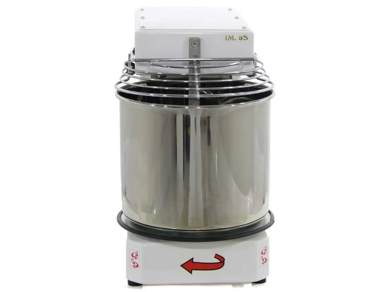 Pétrin à spirale Famag IM 8-S monophasé avec tête basculante - 8 KG