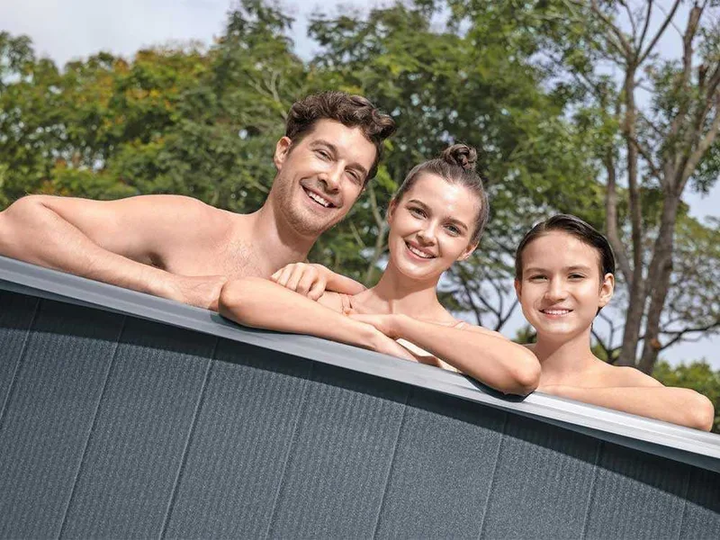 Bestway Hydrium 561CS - Ø549x132 cm - Piscine ronde pour 11-15 personnes