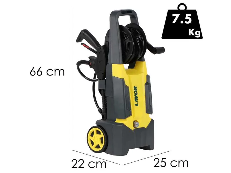 Lavor Dive Extra 135 - Nettoyeur haute pression à eau froide - Pression max 135 bars - 420 l/h