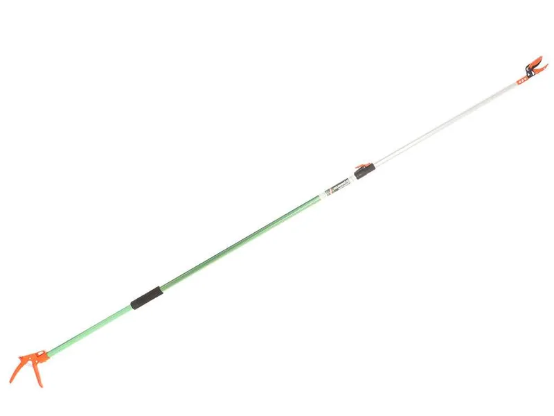 Sécateur sur perche télescoppique GeoTech FP 180-300 avec système Cut & Hold