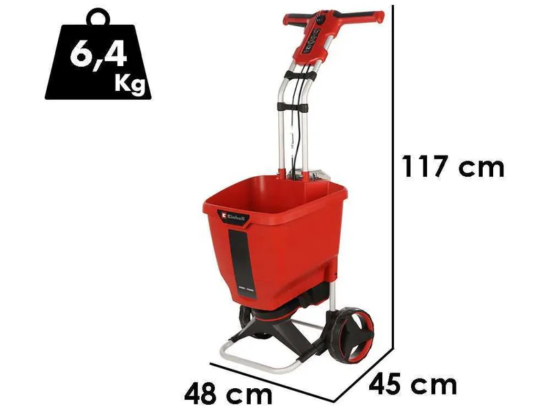 Einhell GE-SR 18/22 Li - Épandeur d'engrais multifonction à batterie