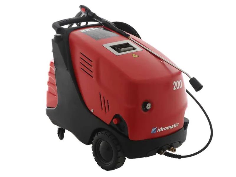 Idromatic Kon 200.15 - Nettoyeur haute pression à eau chaude professionnel - triphasé - 200 bar - 900 l/h
