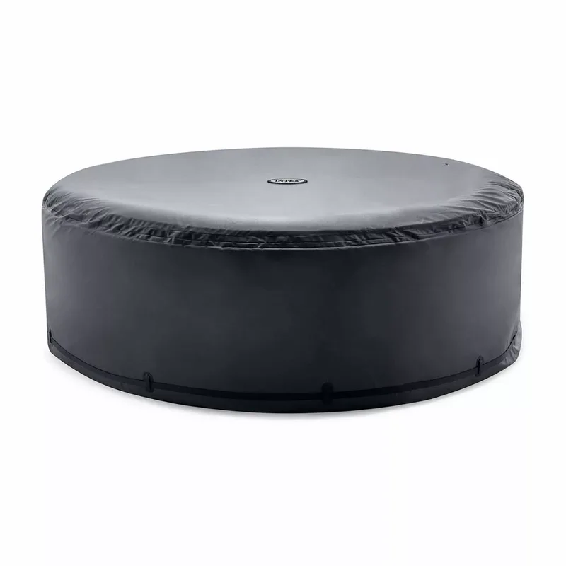 Bâche de protection solaire pour spa rond 8 personnes Intex - Ø236 cm