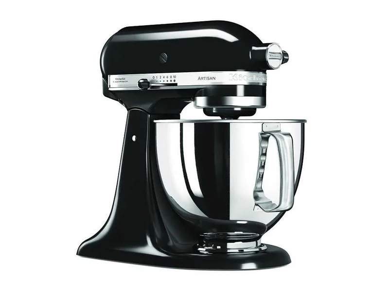 KitchenAid Artisan 5KSM125-EOB Noir Onyx - Batteur mélangeur planétaire à tête relevable