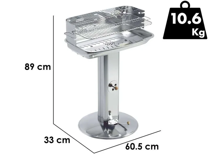 Ompagrill 60-40 Venus/C Pro System - Barbecue à charbon