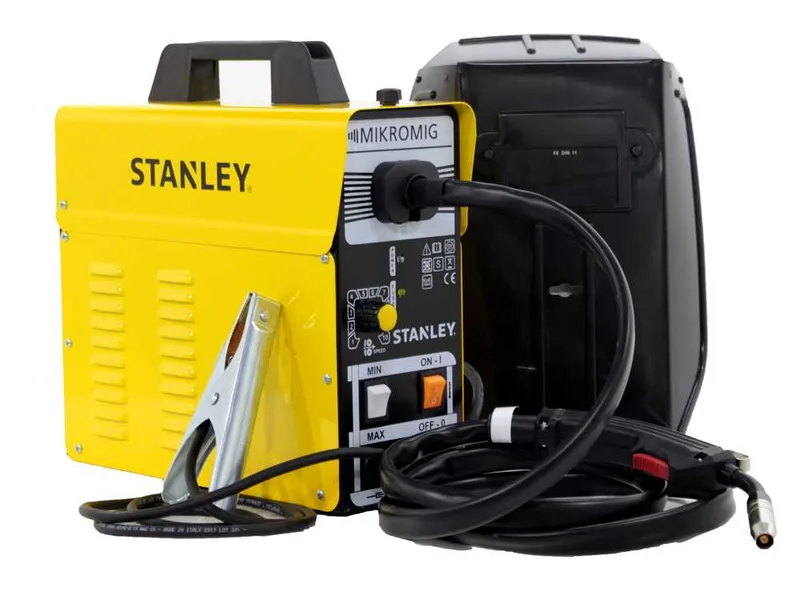 Poste à souder à fil transformer mig Stanley mikromig - uniquement sans gaz - 95A max - monophasé