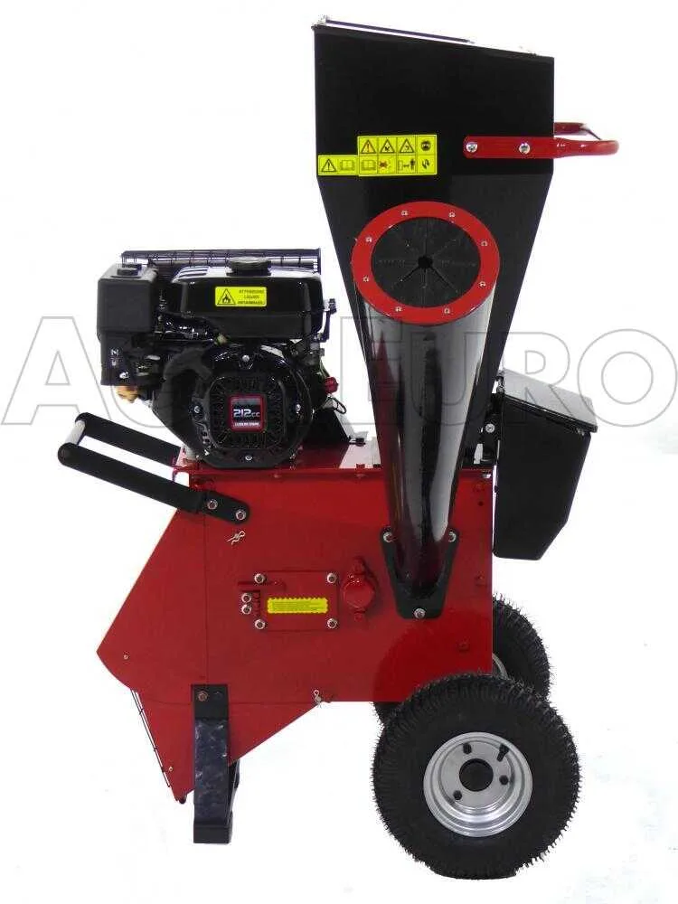 GeoTech GS70 - Broyeur de branches thermique - Moteur à essence Loncin 7 CV