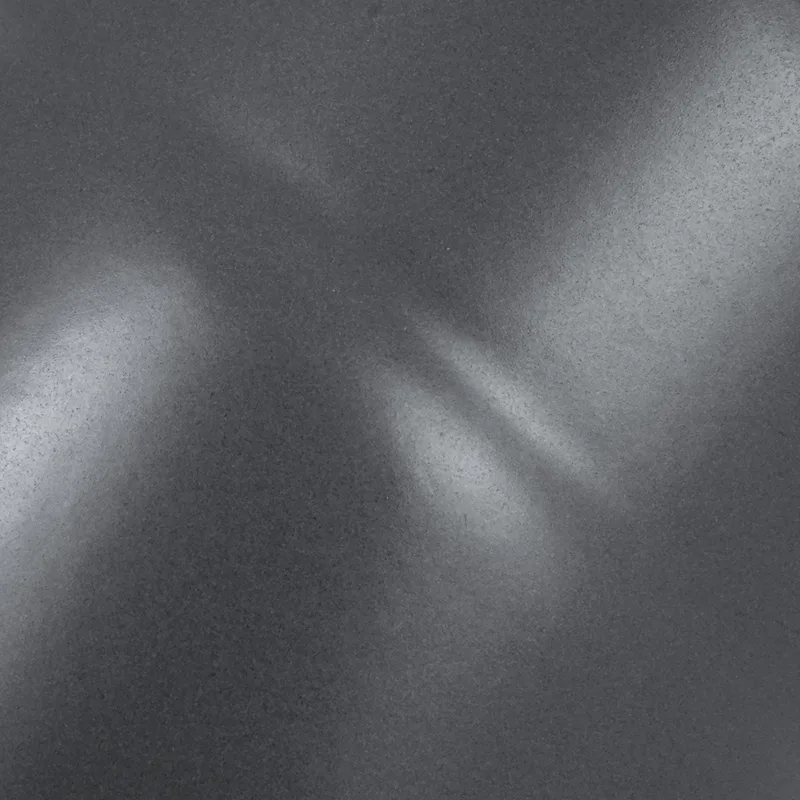 Coude de conduit de fumée / Coude de tuyau de poêle émaillé 150 mm - Coude lisse à 45° Gris