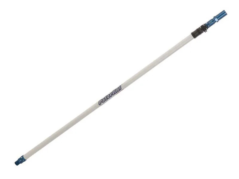 Perche télescopique en aluminium pneumatique Paterlini Blu Light - 1,45 / 2,25 mt
