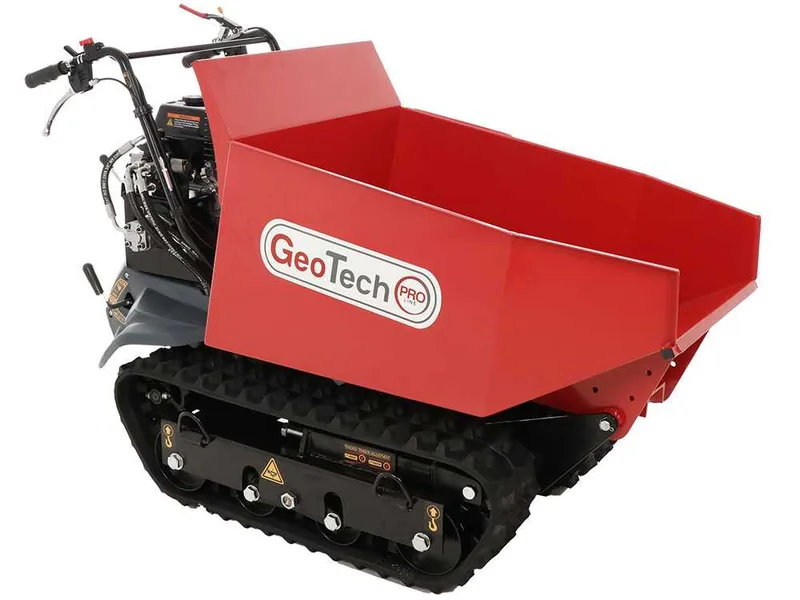 Brouette à chenilles GeoTech Pro GeoPorter H-540D Hydro - Caisson dumper hydraulique 500Kg