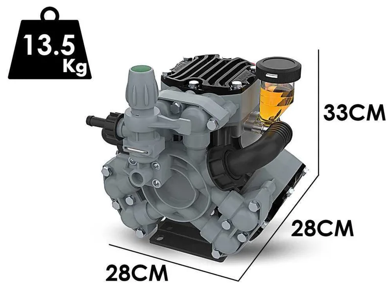 Pompe pour pulvérisation à tracteur Comet P40/20 - version pour acides et produits chimiques
