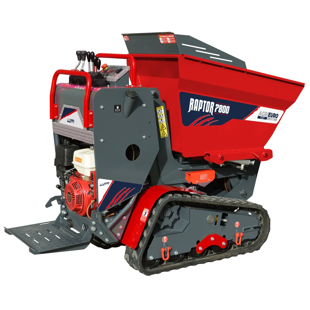 Brouette à moteur sur chenilles AgriEuro Top-Line RAPTOR 7800 HED - Honda GXe390