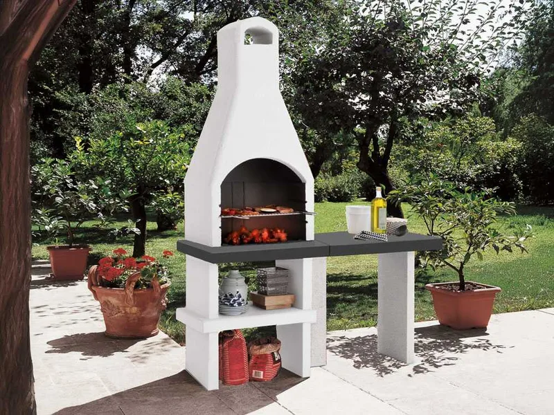 Palazzetti Pistoia XL - Barbecue en maçonnerie au charbon de bois