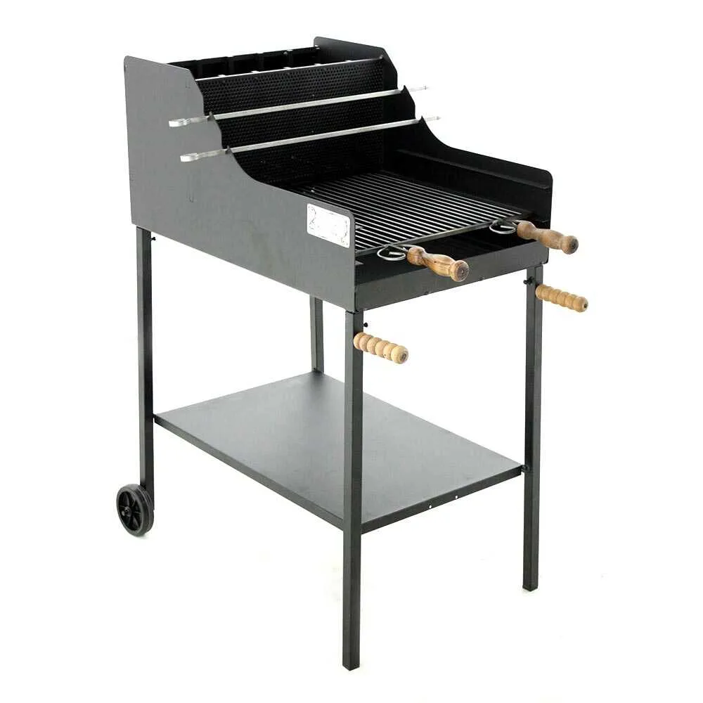 Cruccolini Fuocone - Barbecue à bois et charbon en fer artisanal